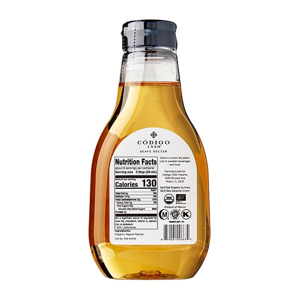 Organic Agave Nectar  Cdigo 1530