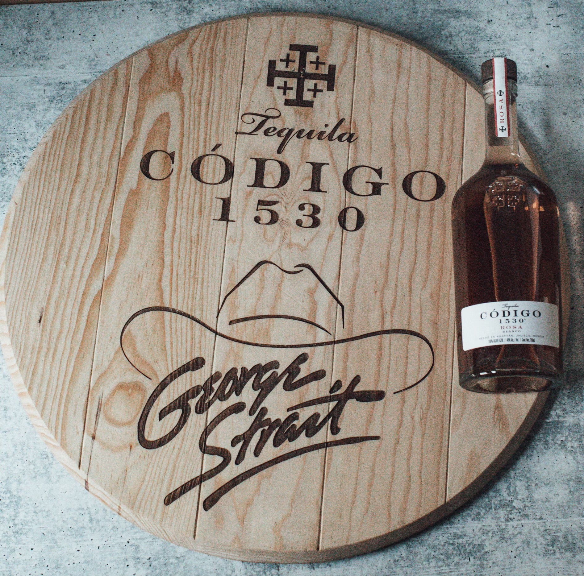 George Strait Barrelhead – Código 1530